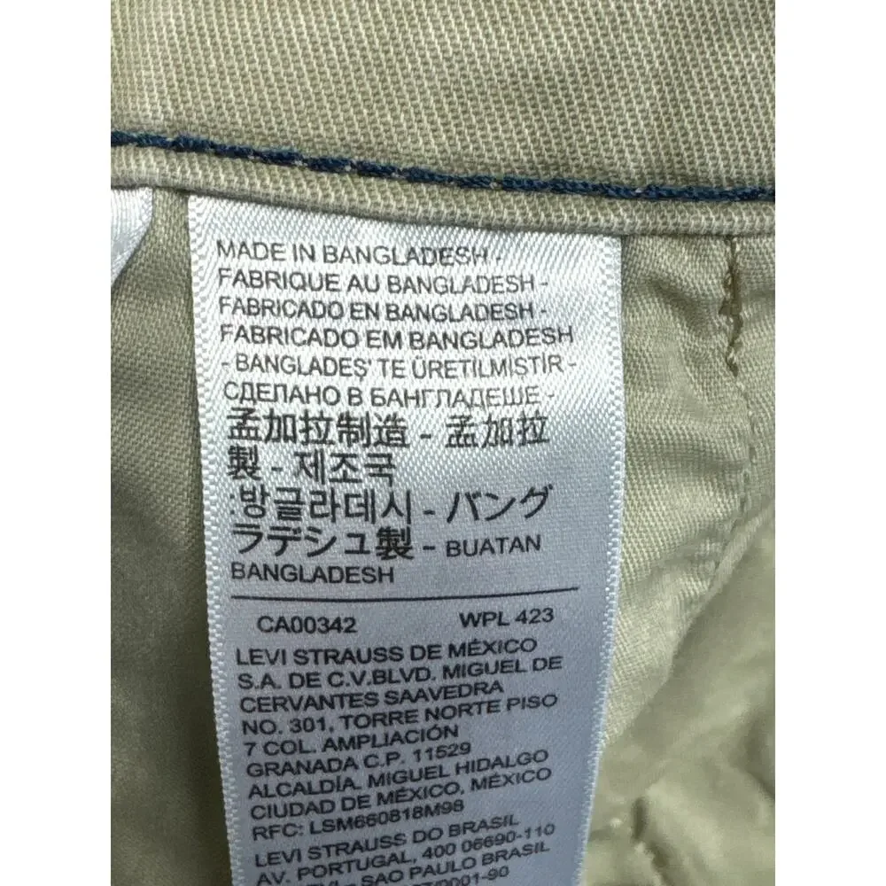 Levi's Men's‎ XX Chino Standard Taper Khaki Chino Pants - Size 38x30 (38x27)*